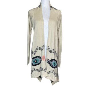 California Gypsy Womens Southwestern Aztec Sweater Size Large Heritage